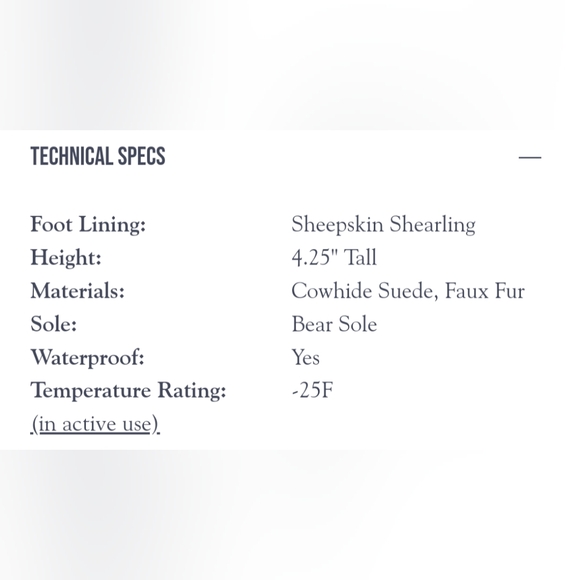 Manitobah Mukluks Waterproof Snowy Owlet, Size 8 - Picture 8 of 9